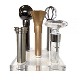 Strand 35mm Collection, Metal and Acrylic Pole Block