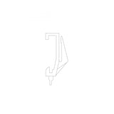 U30913X Universal PVC Track Gliders x 10pcs