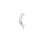 UCH100X Universal Nylon Curtain Hooks Bulk, White x 100pcs